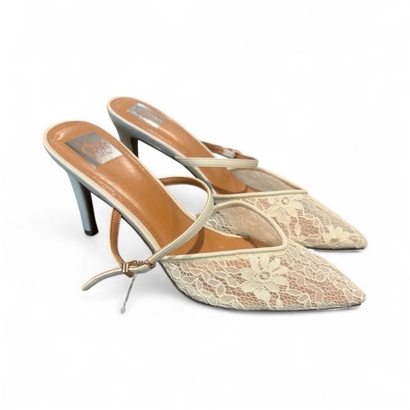 NWOT Dolce Vita Lace Pointed Heels - Size 9 - Picture 5 of 8